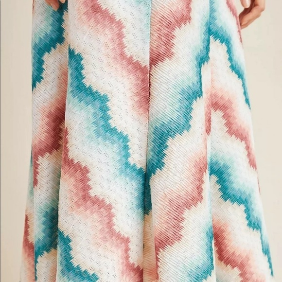 NWT Anthropologie Maria Chevron Sweater Skirt - Picture 3 of 6